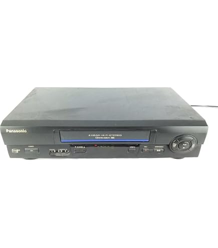 Amazon.com: Panasonic PV-V4624S 4-Head Hi-Fi VCR, Silver : Electronics